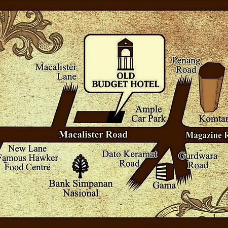 Old Budget Hotel ジョージタウン エクステリア 写真